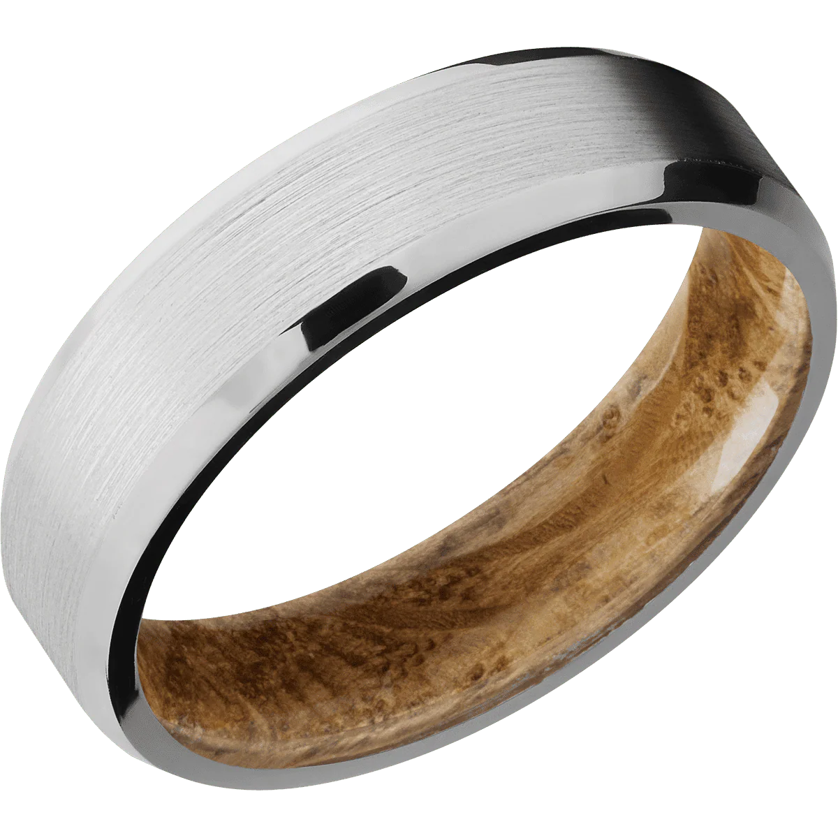 Palladium Silver + Satin , Polish Finish + Whiskey Barrel - Image 2
