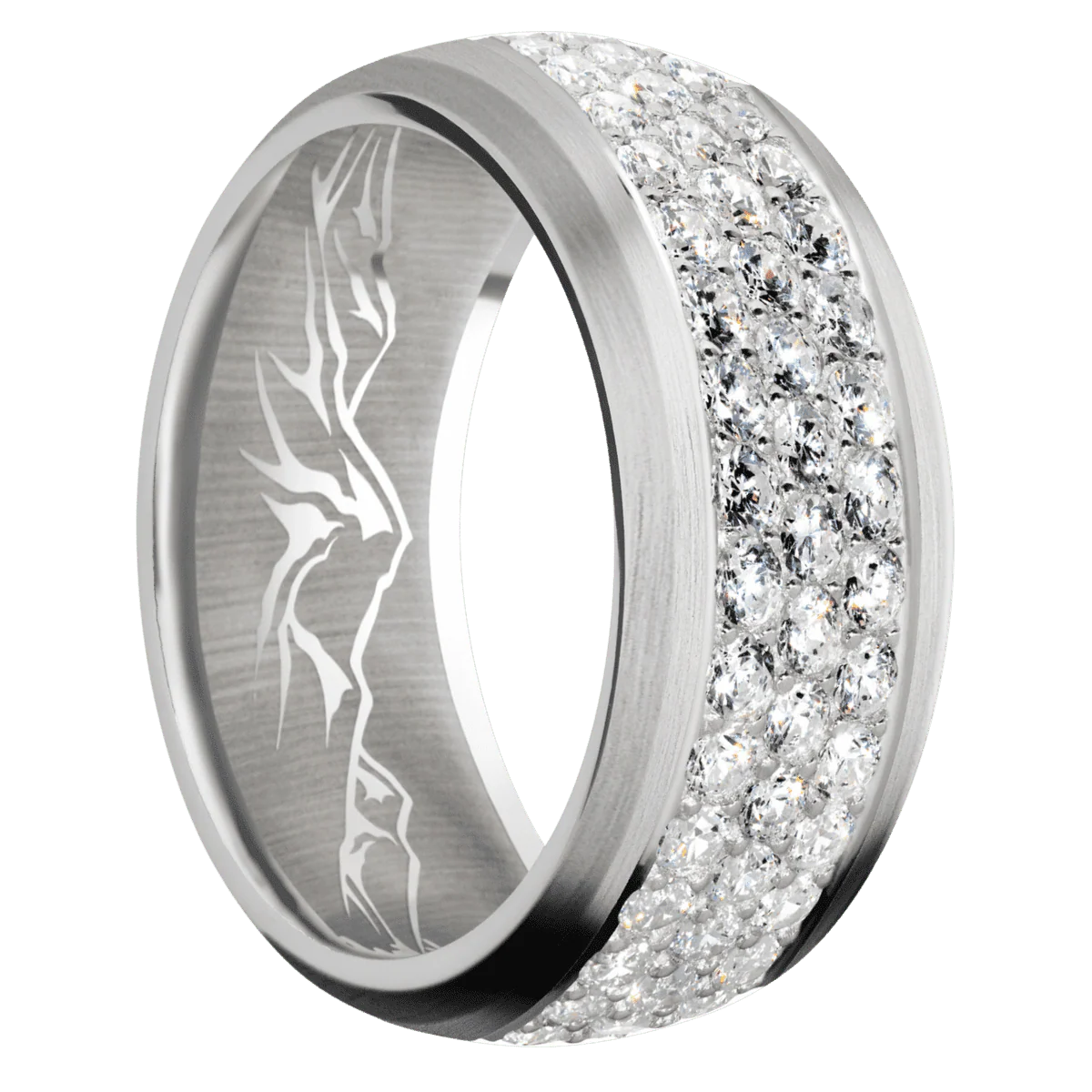 Palladium Silver + Satin , Satin Finish