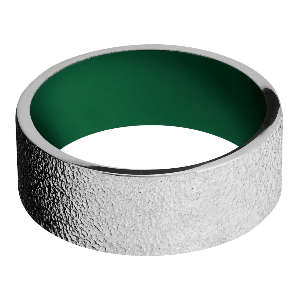 Palladium Silver + Stipple Finish + Green - Image 3