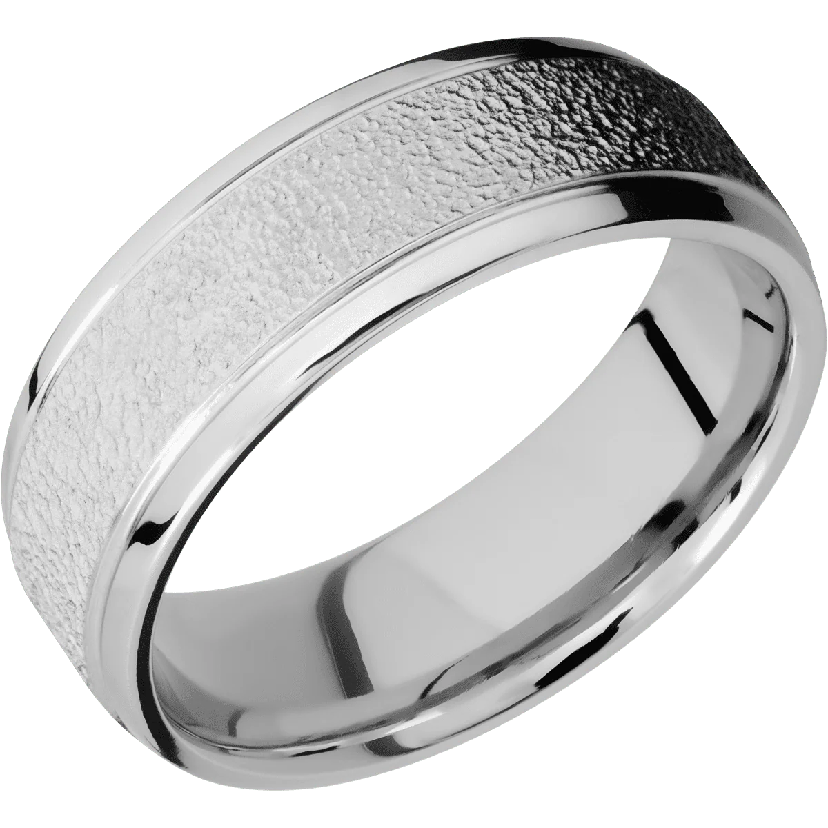 Palladium Silver + Stipple , Polish Finish - Image 2