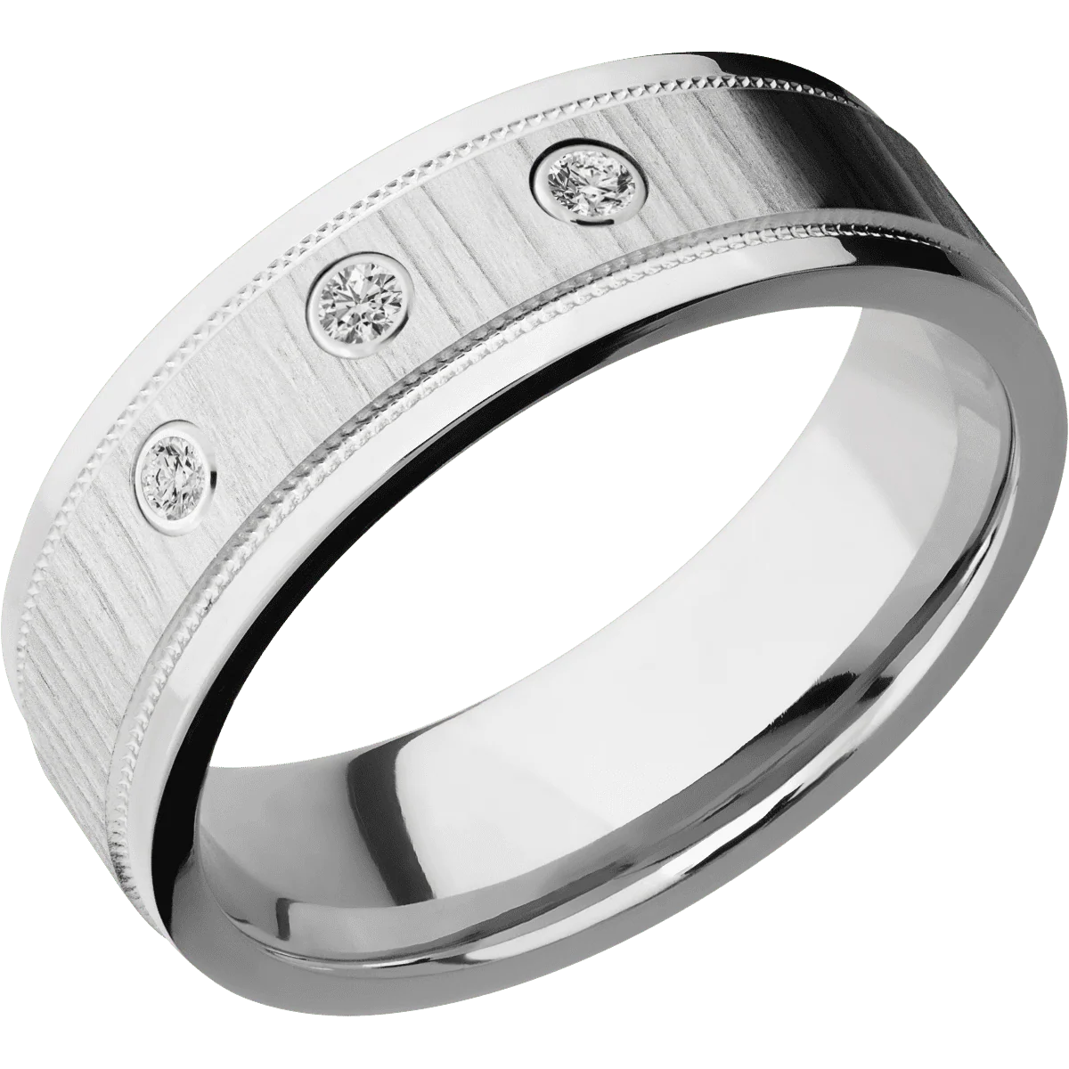 Palladium Silver + Treebark1 , Polish Finish - Image 2
