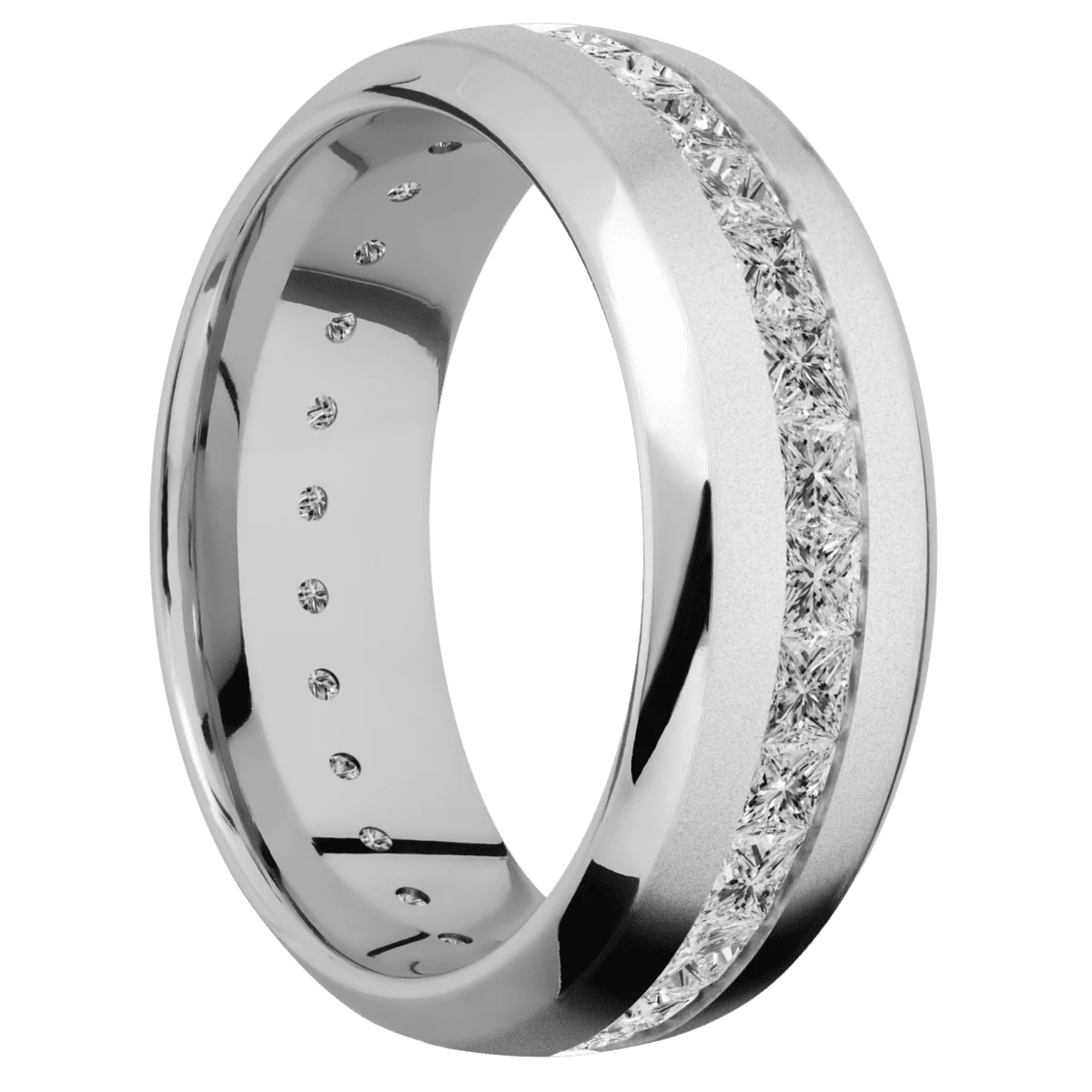Platinum + Bead , Polish Finish