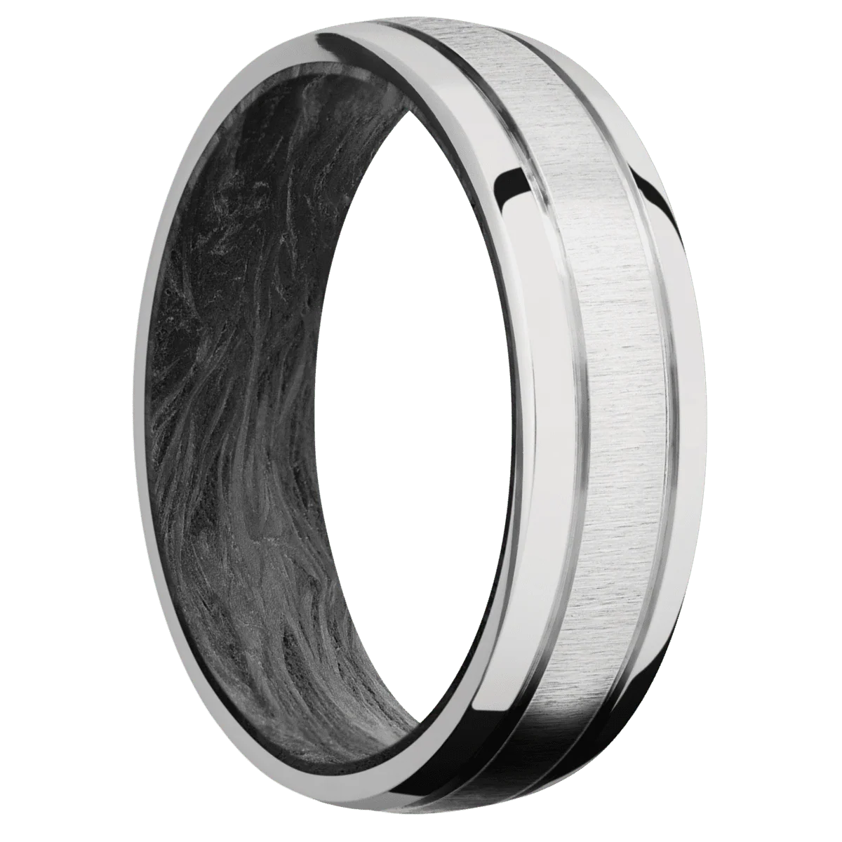 Platinum + Crosssatin , Polish Finish + Forged Carbon Fiber