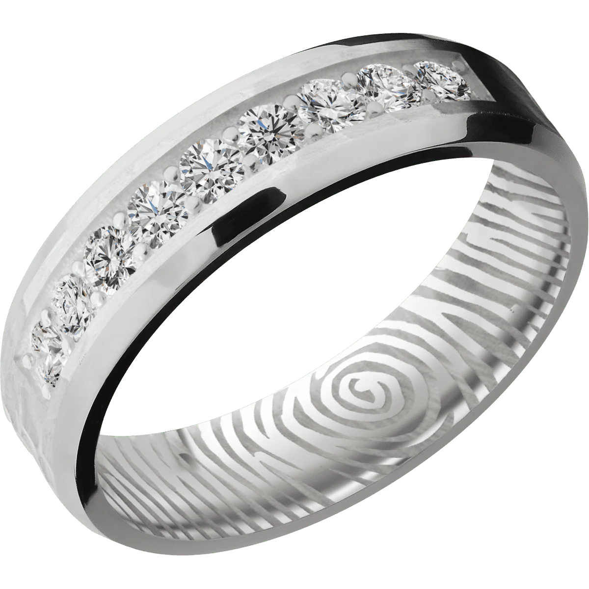 Platinum + Hammer , Polish Finish - Image 2