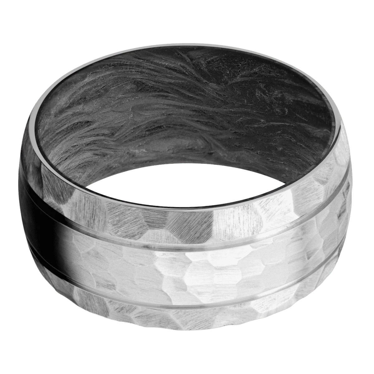 Platinum + Hammer , Rock Finish + Forged Carbon Fiber - Image 3