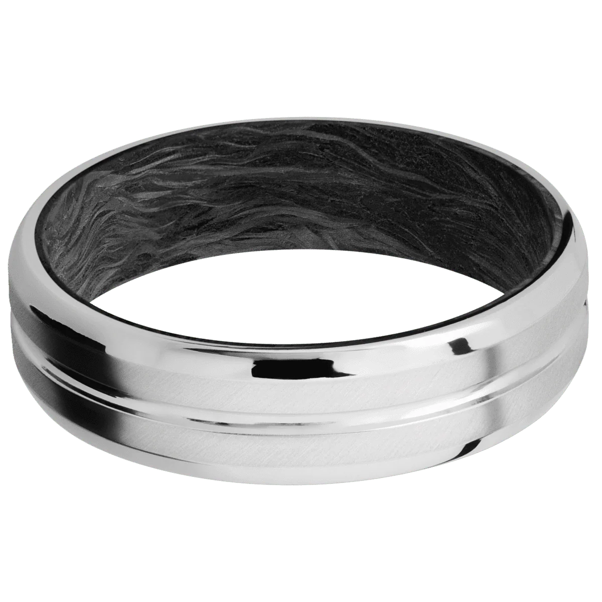 Platinum + Polish , Anglesatin Finish + Forged Carbon Fiber - Image 3