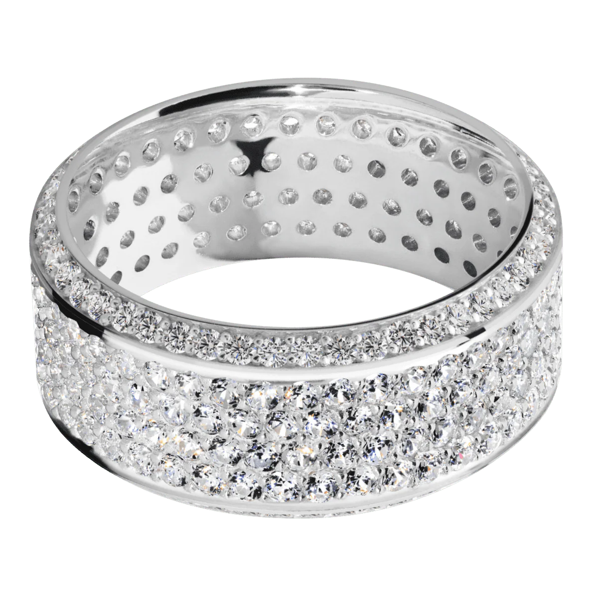 Platinum + Polish , Bead Finish - Image 3