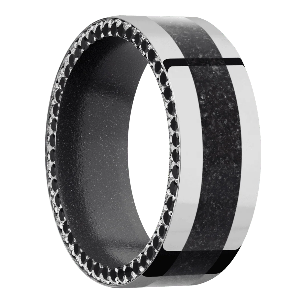 Platinum + Polish Finish + Dark Grey
