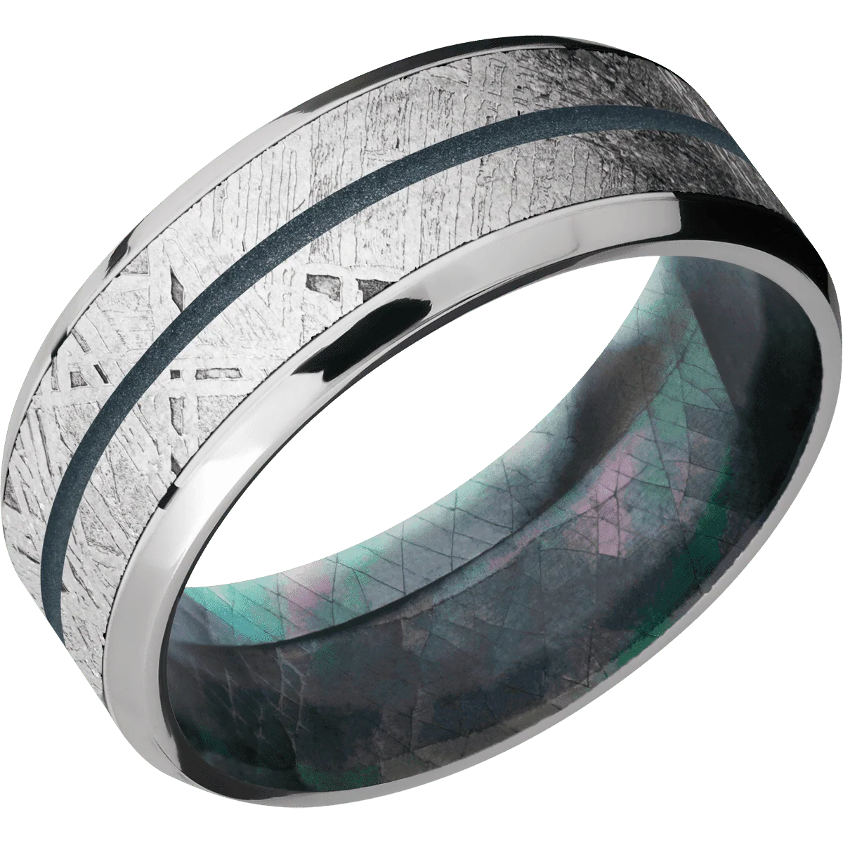 Platinum + Polish , Polish Finish + Black Mother of Pearl - Image 2