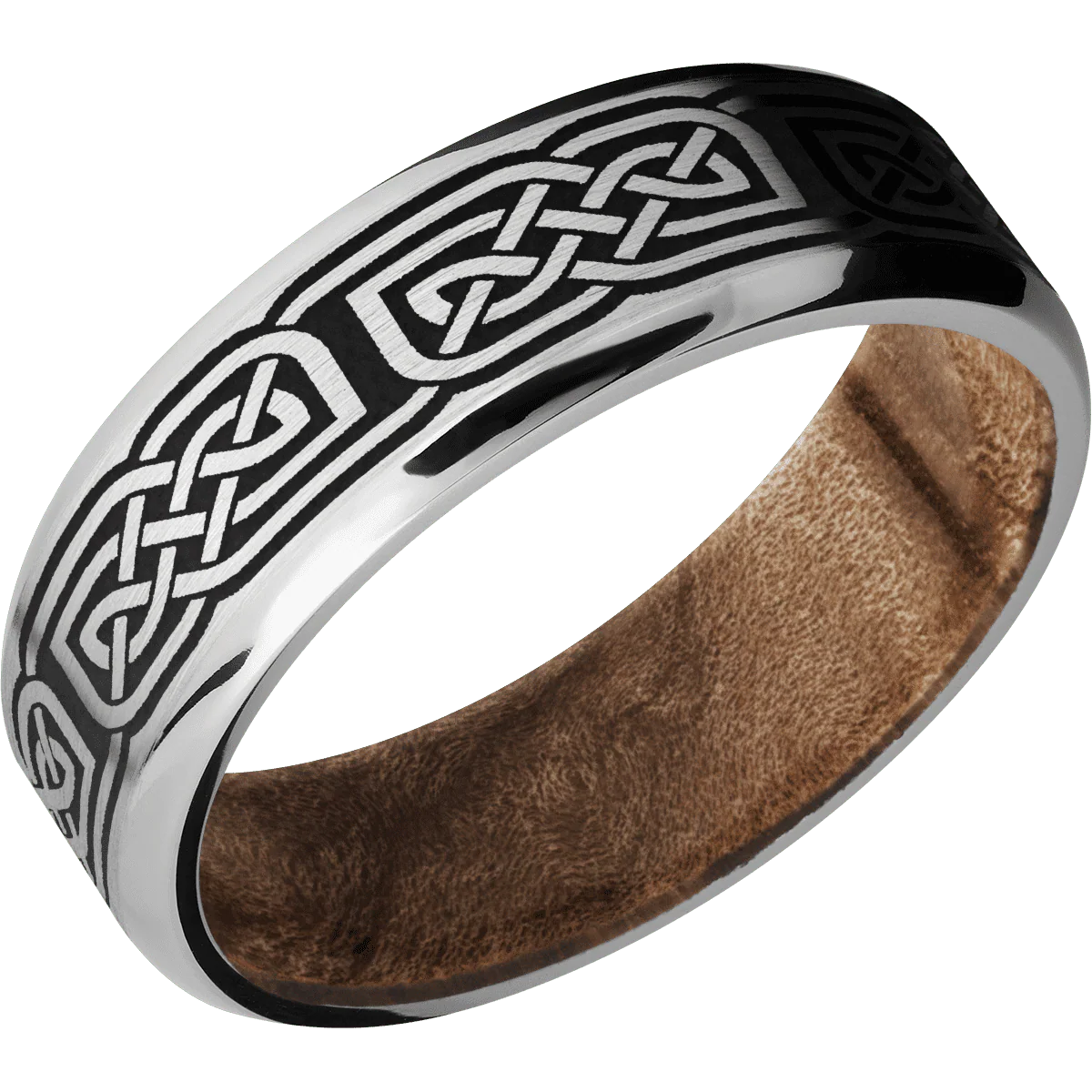 Platinum + Satin , Polish Finish + Maple Burl - Image 2