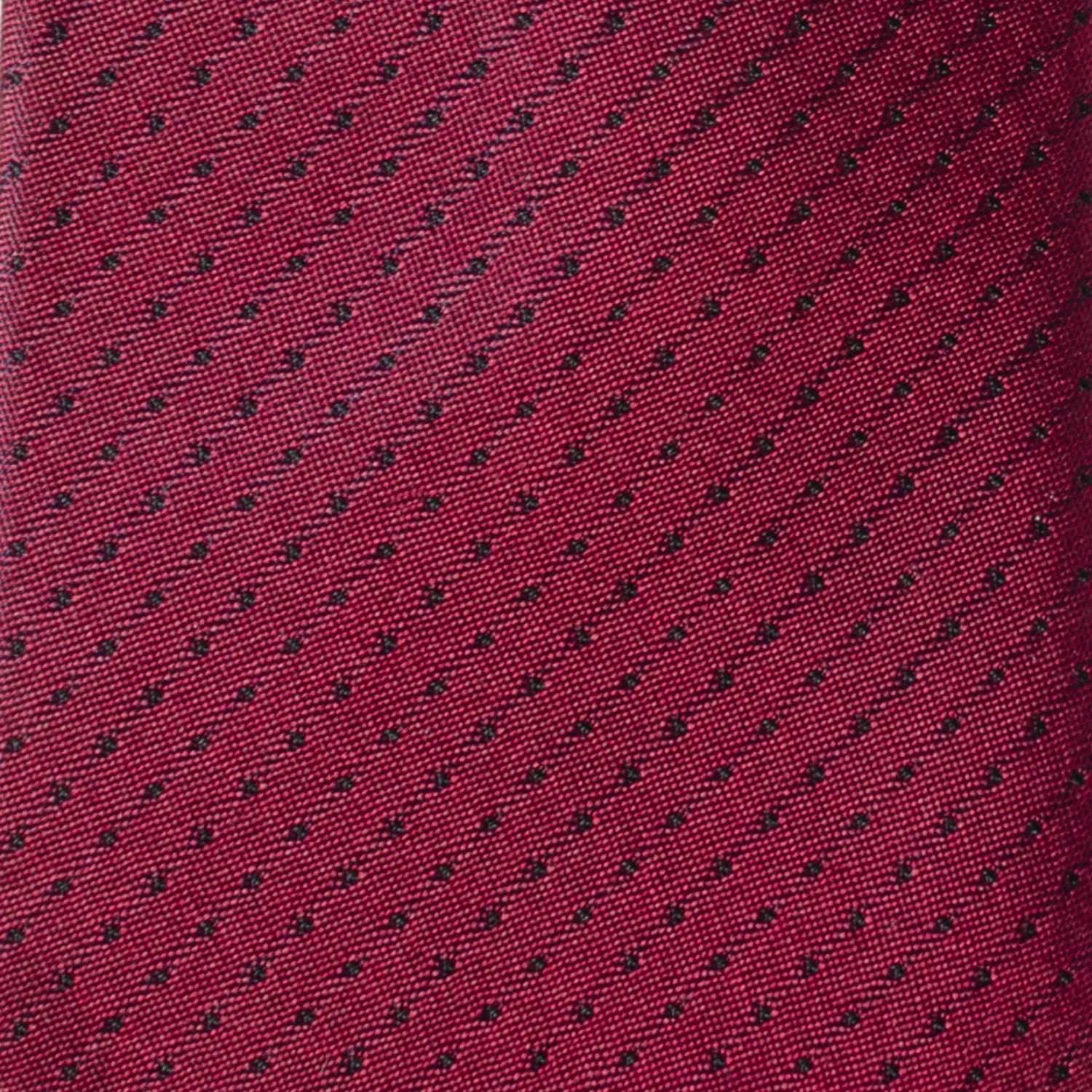 Red Pin Dot Men's Tie - Image 4