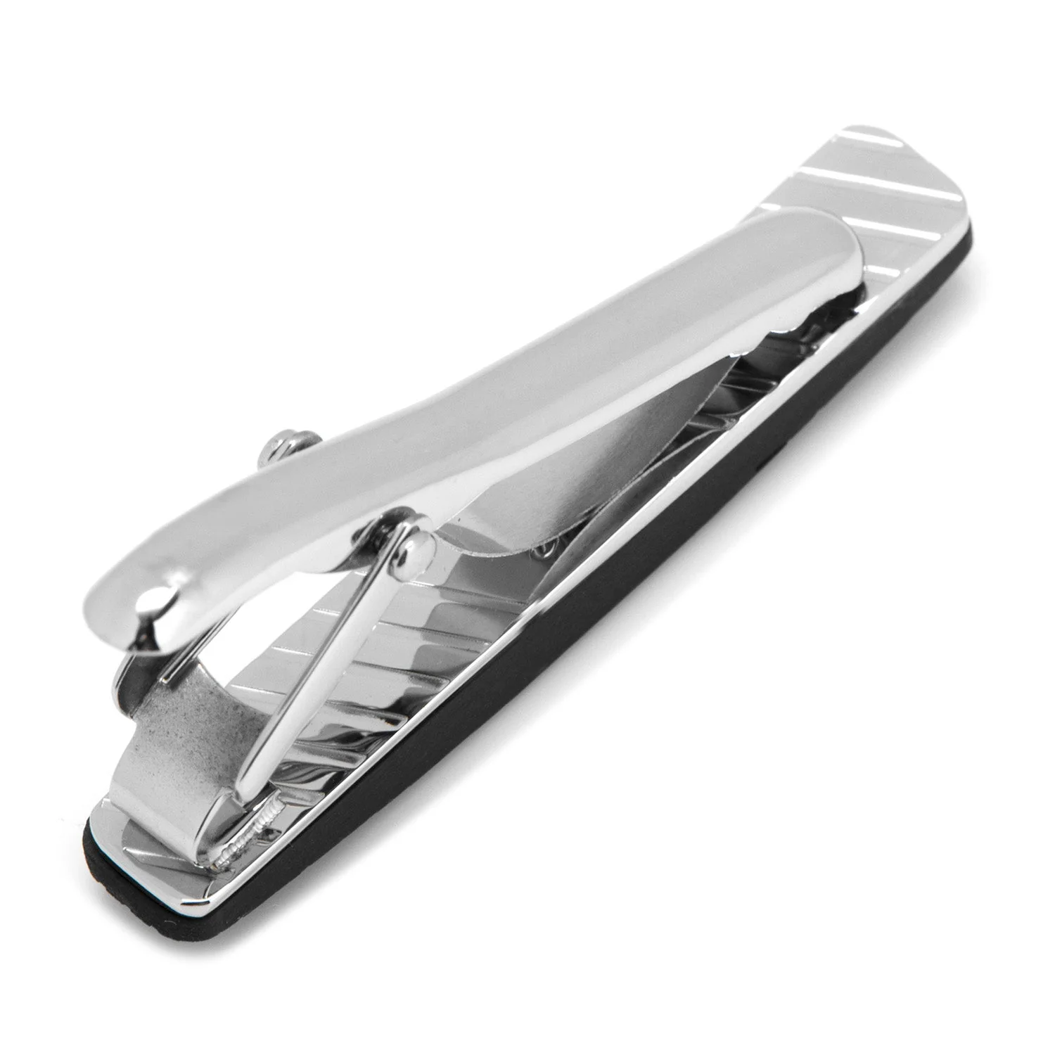 Stainless Steel Carbon Fiber Tire Tread Tie Clip - Image 3