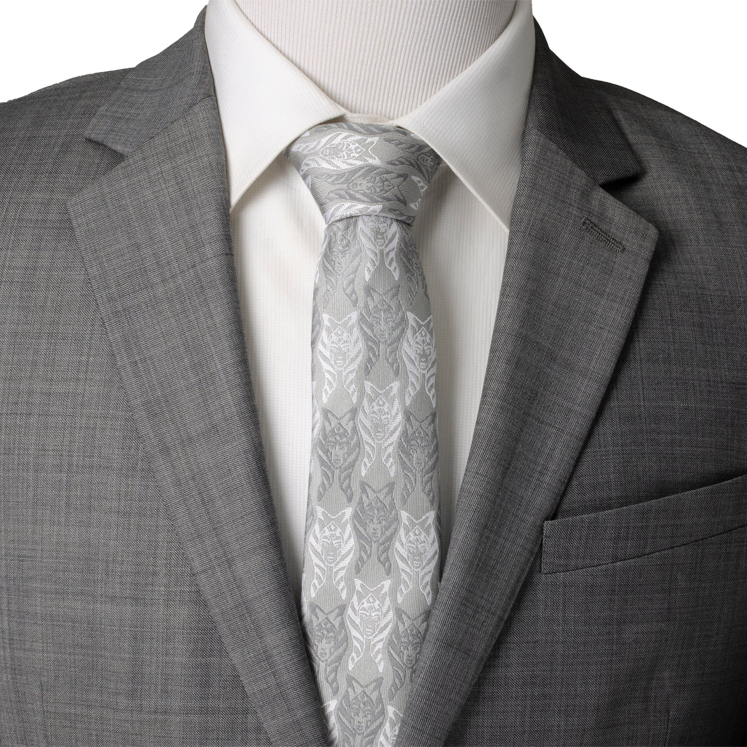 Star Wars Ahsoka Gray Men's Tie - Image 2