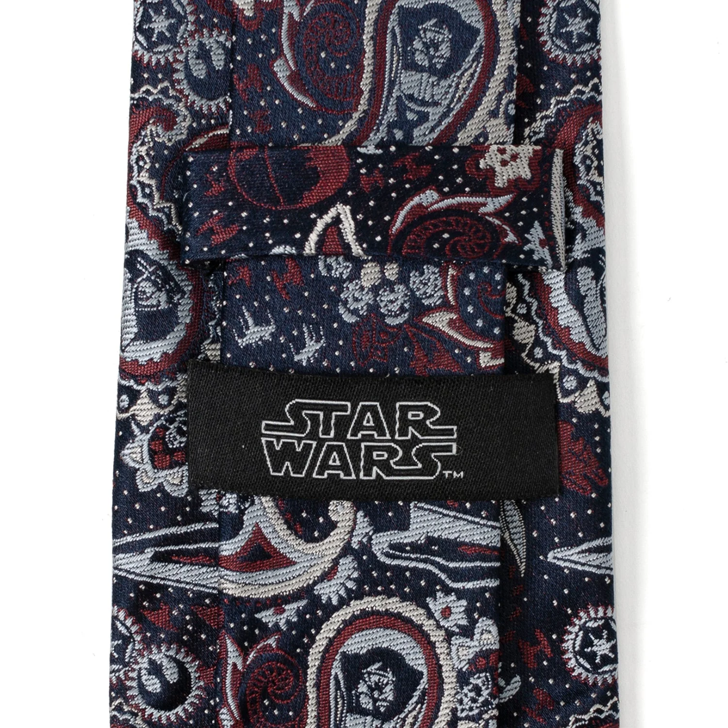Star Wars Darth Vader Navy Multicolored Paisley Tie - Image 5