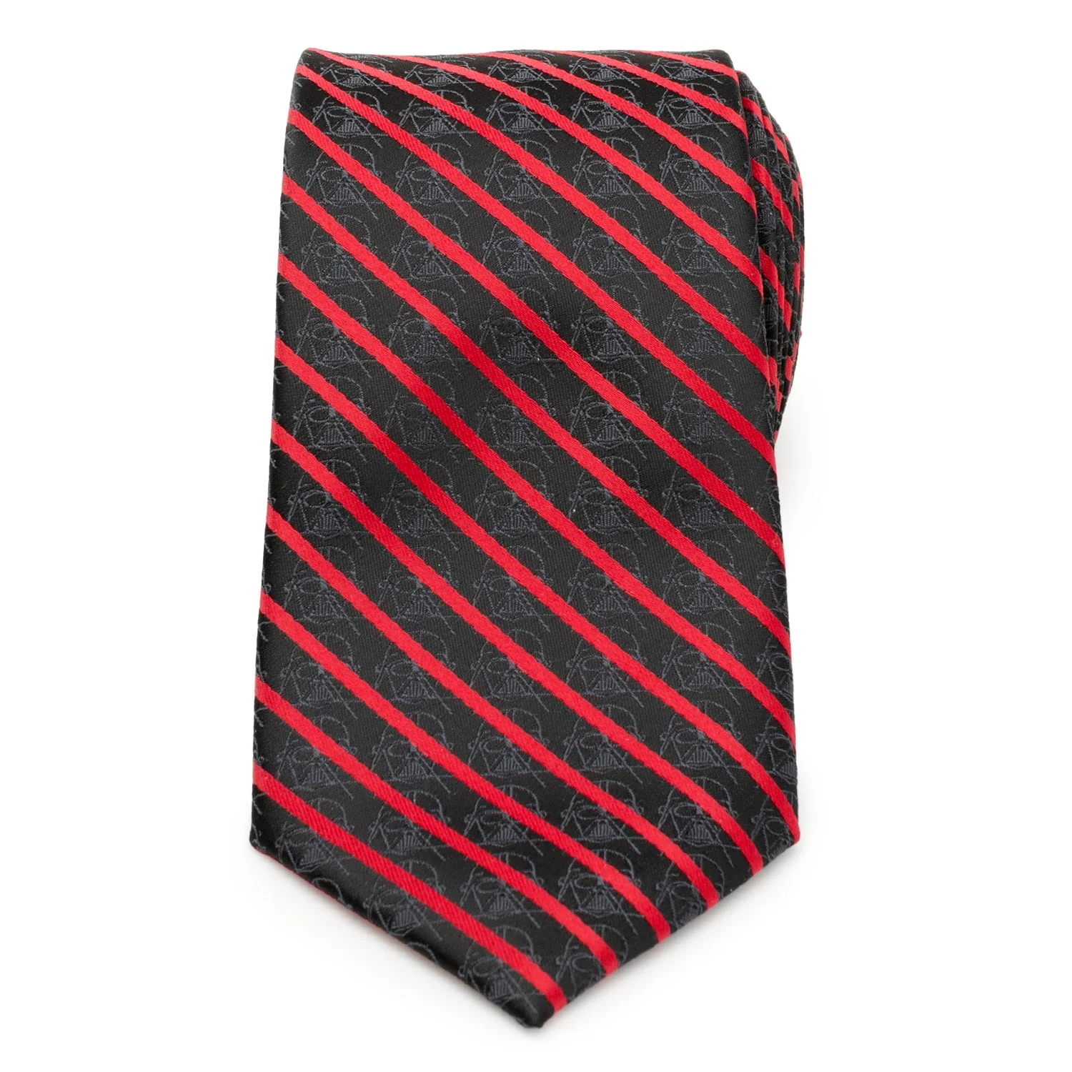 Star Wars Darth Vader Red and Black Striped Tie - Image 3