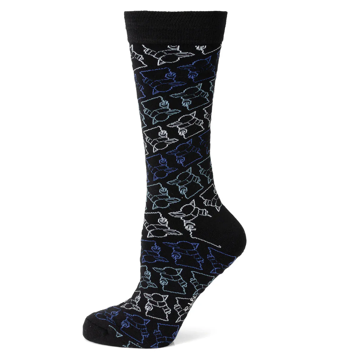 Star Wars Grogu Black Dress Socks and Lapel Pin Gift Set - Image 2
