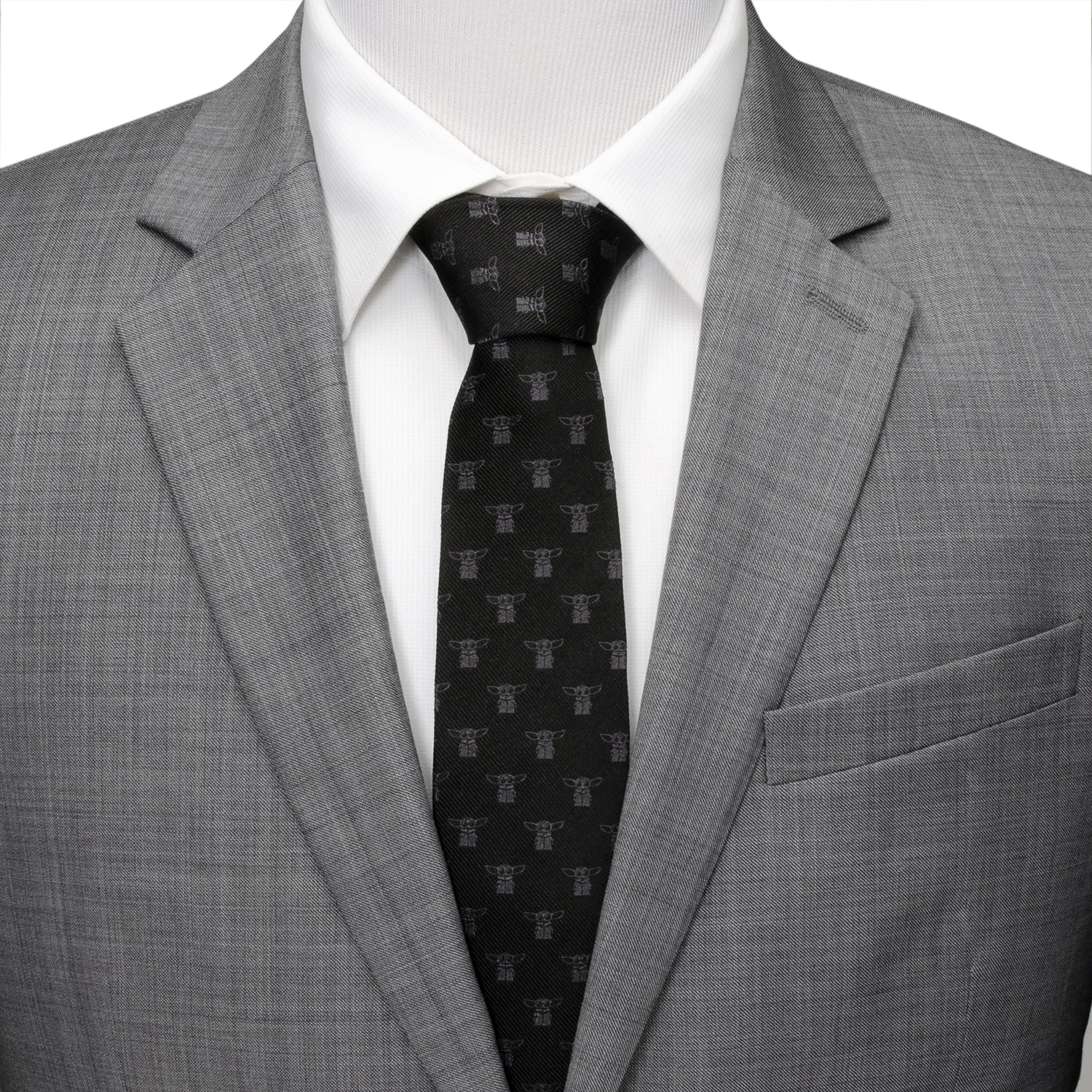 Star Wars Grogu Black Tie - Image 2