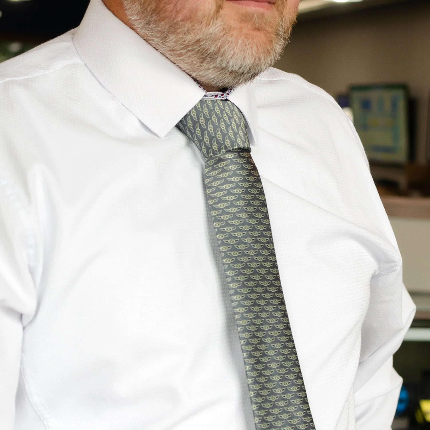 Star Wars Grogu Gray Tie - Image 8