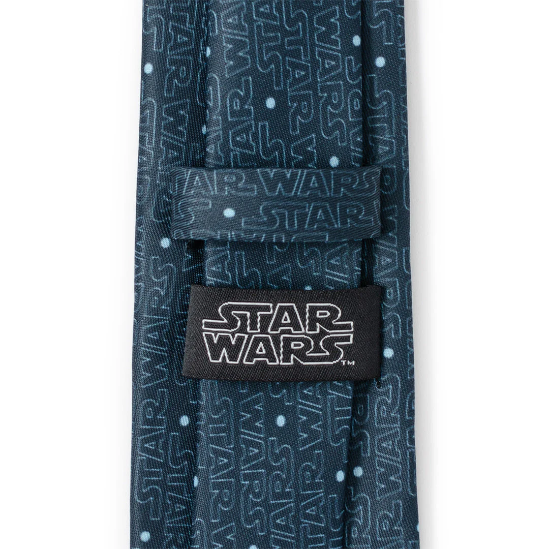 Star Wars Logo Blue Tie - Image 5