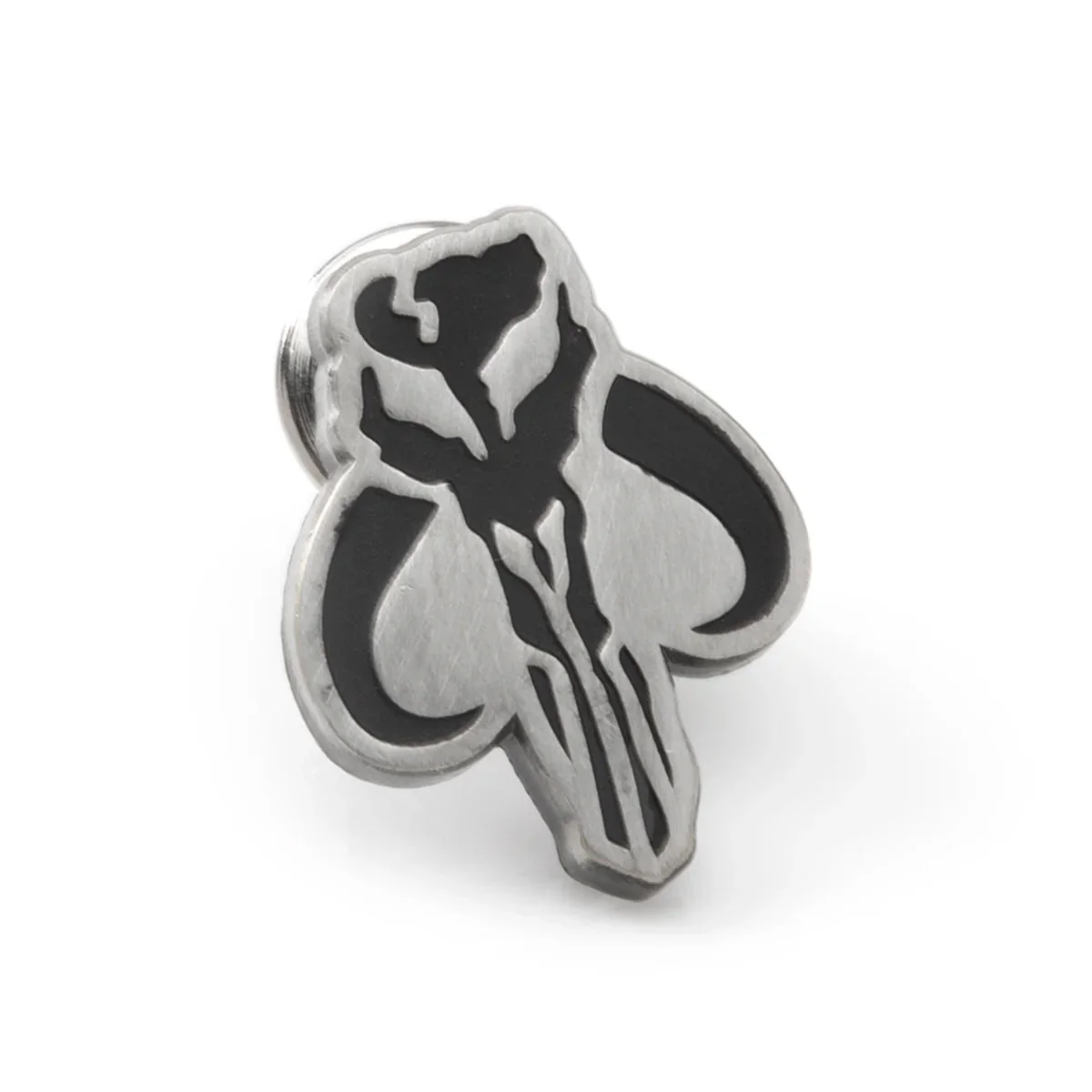 Star Wars Mandalorian Charcoal Gray Dress Socks and Mythosaur Lapel Pin Gift Set - Image 4