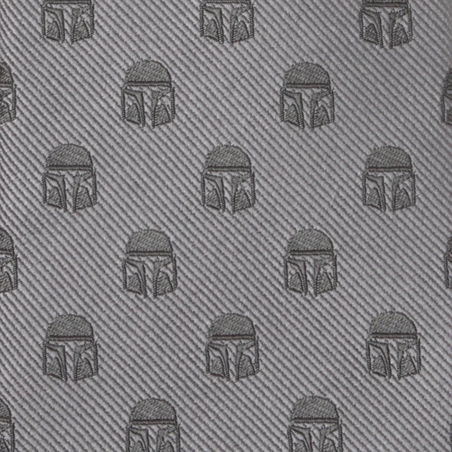 Star Wars Mandalorian Gray Tie - Image 5