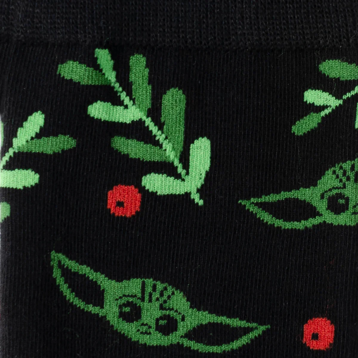 Star Wars Mandalorian Grogu Holiday Dress Socks and Lapel Pin Gift Set - Image 3