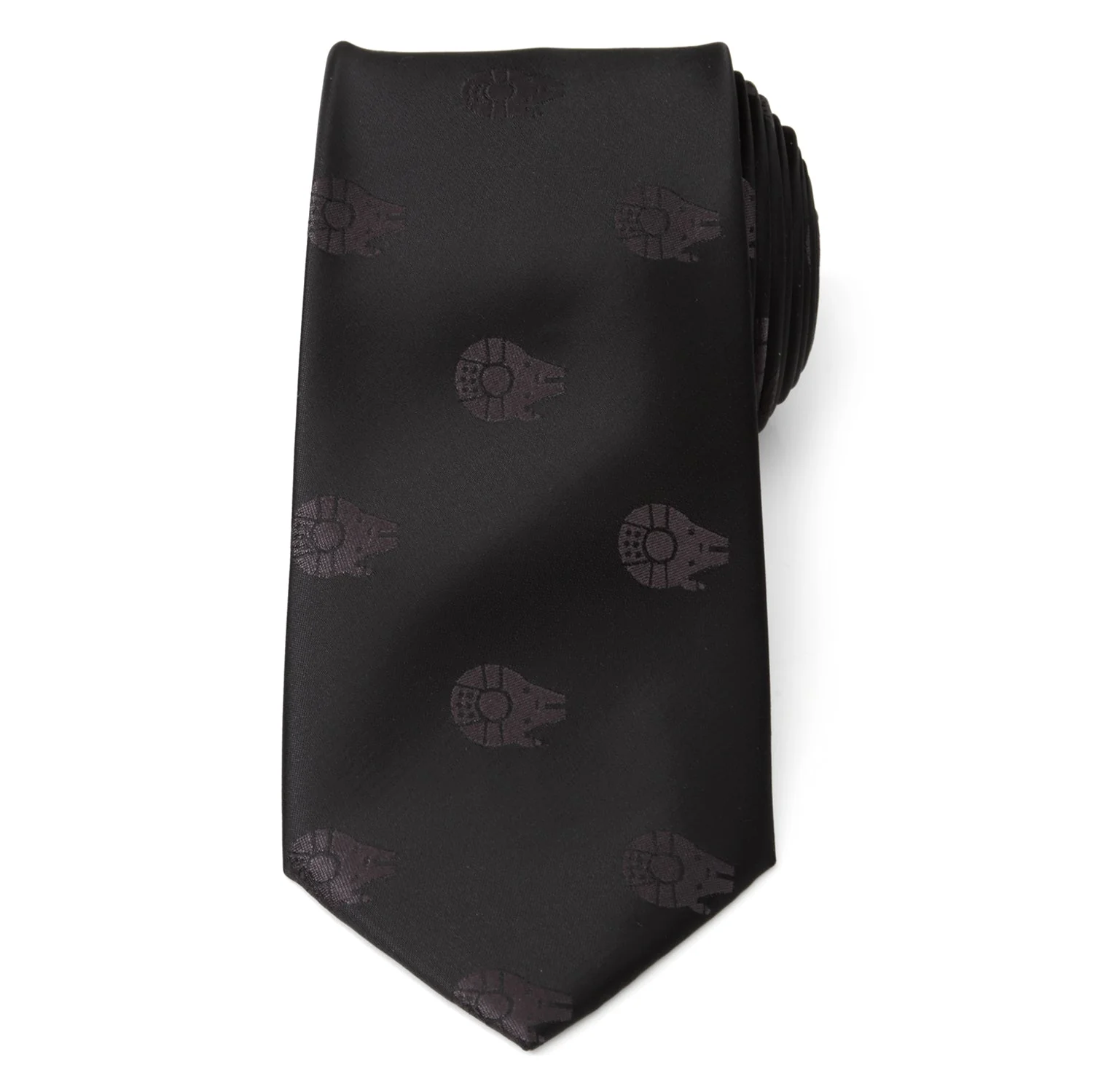 Star Wars Millennium Falcon Black Tonal Tie - Image 4
