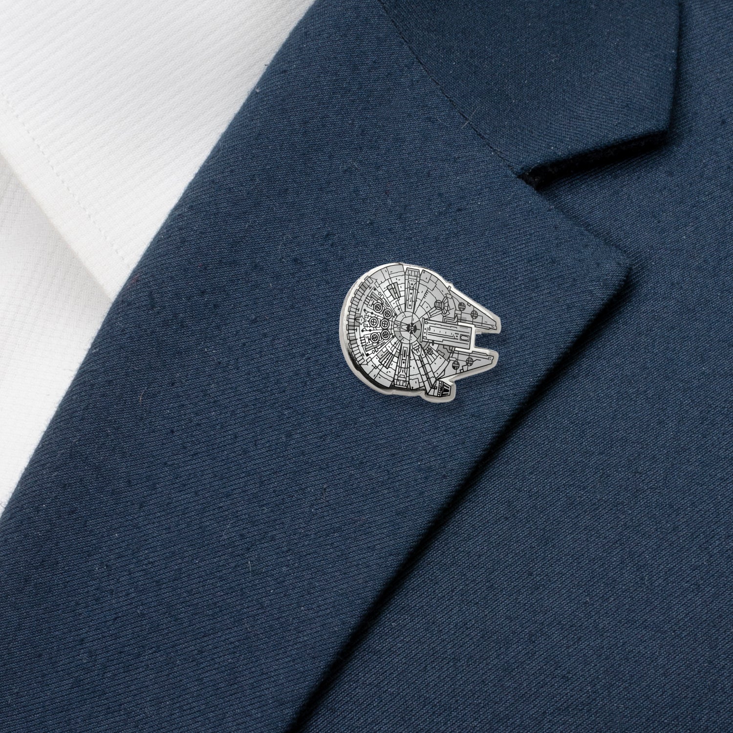 Star Wars Millennium Falcon Lapel Pin - Image 2