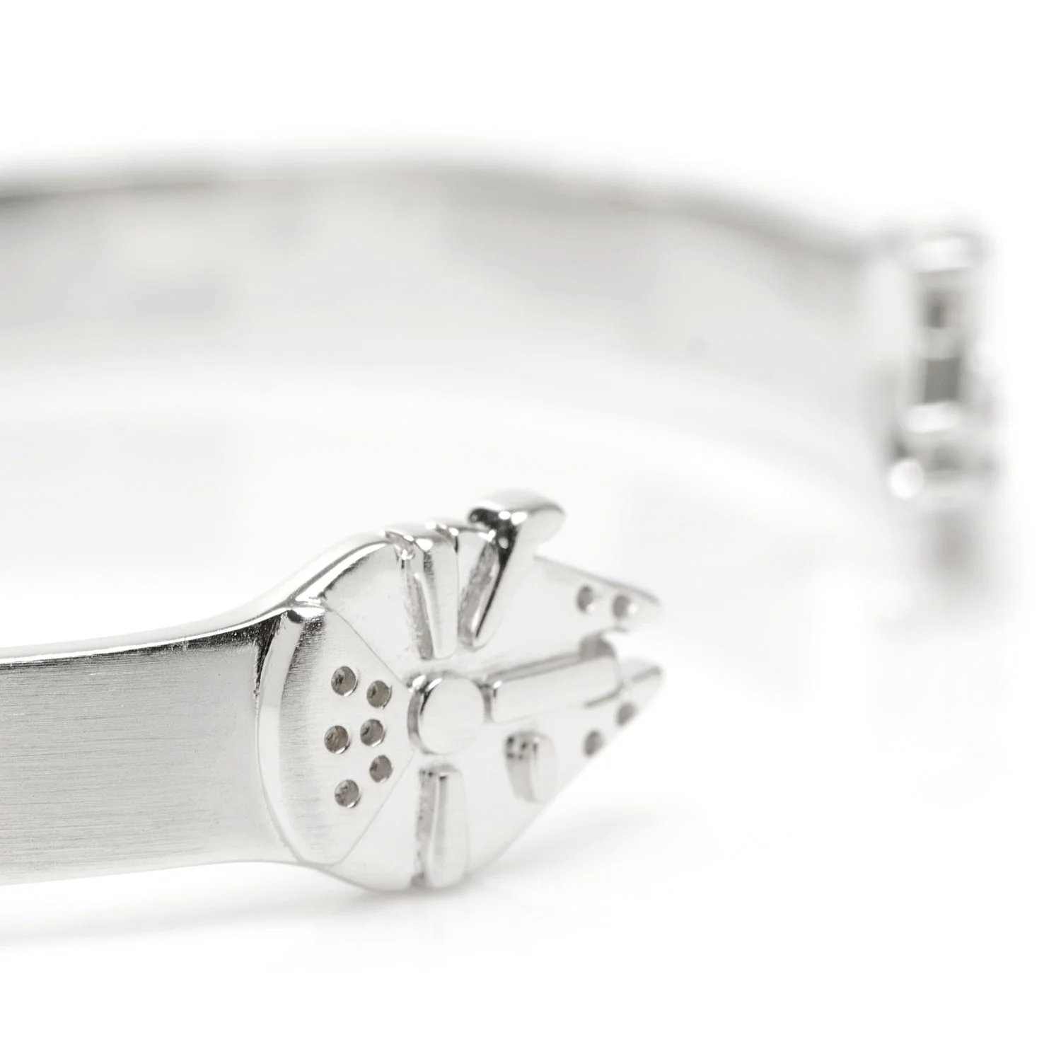 Star Wars Millennium Falcon Stainless Steel Cuff Bracelet - Image 4