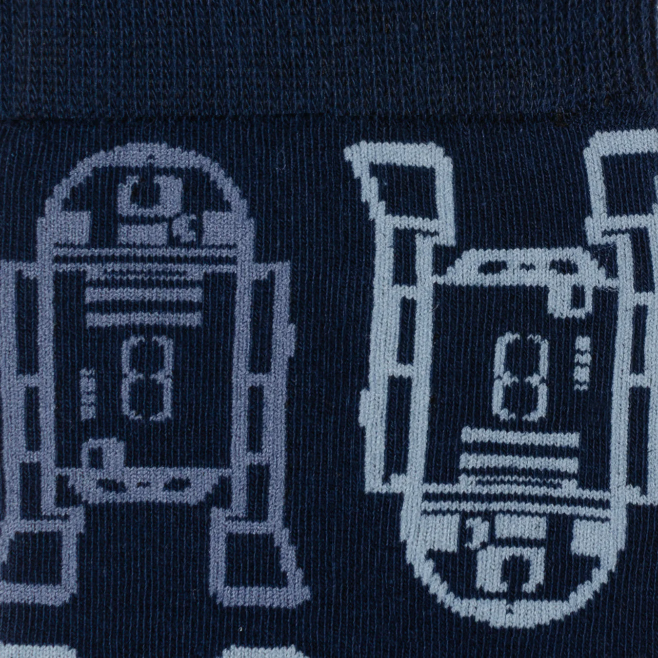 Star Wars R2-D2 Light and Dark Blue Dress Socks and Lapel Pin Gift Set - Image 3