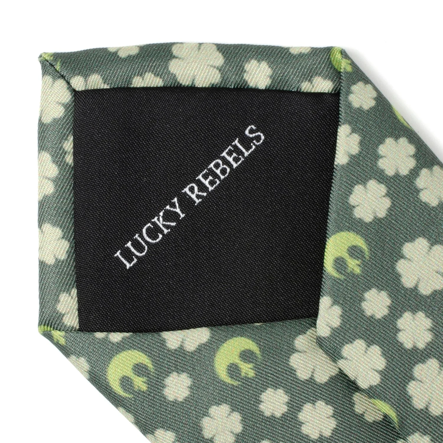 Star Wars Rebel Alliance Crest and Shamrock Green Tie - Image 7
