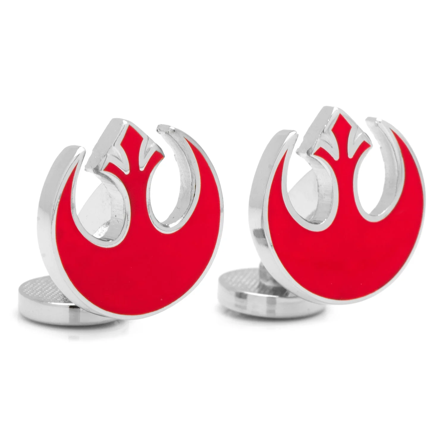 Star Wars Rebel Alliance Starbird Crest Red Cufflinks - Image 2