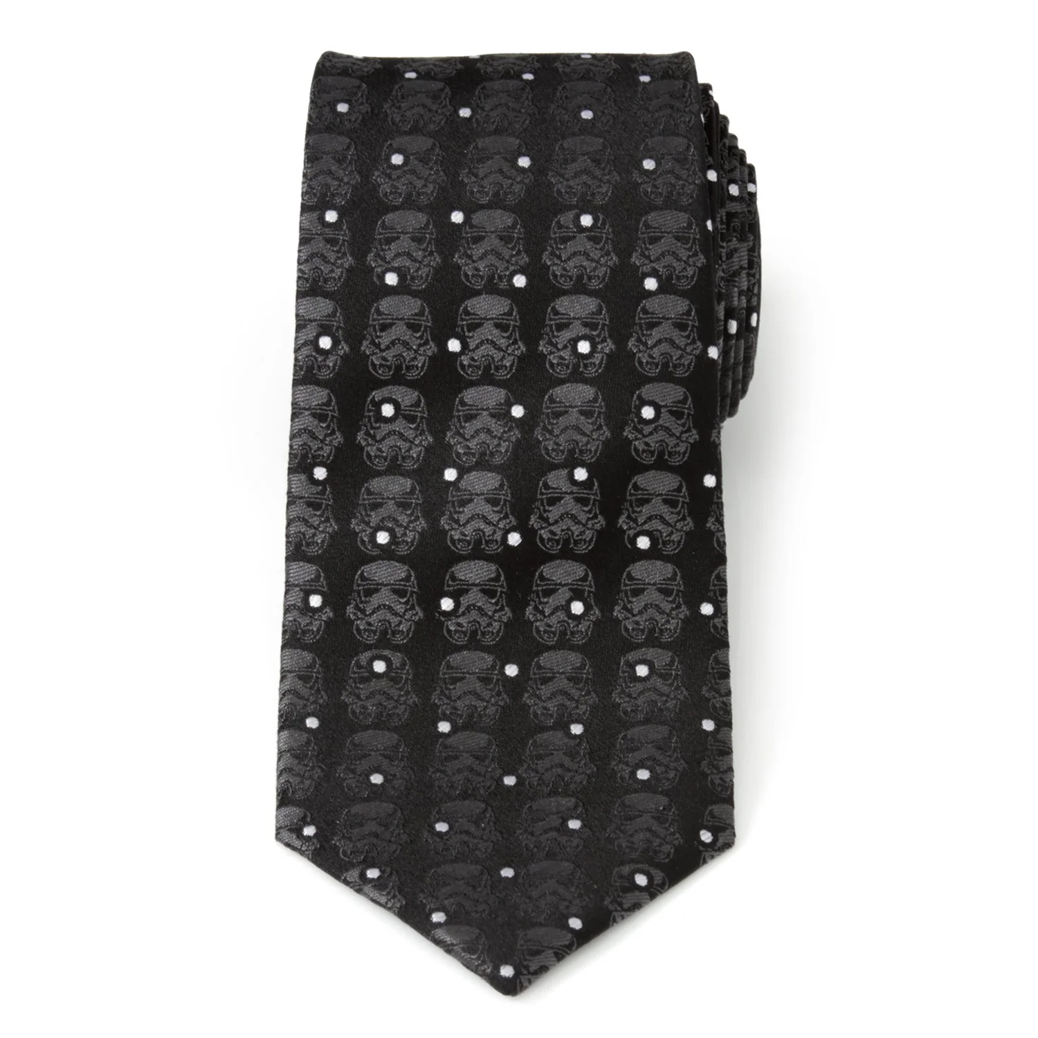 Star Wars Stormtrooper Dotted Black Tie - Image 3