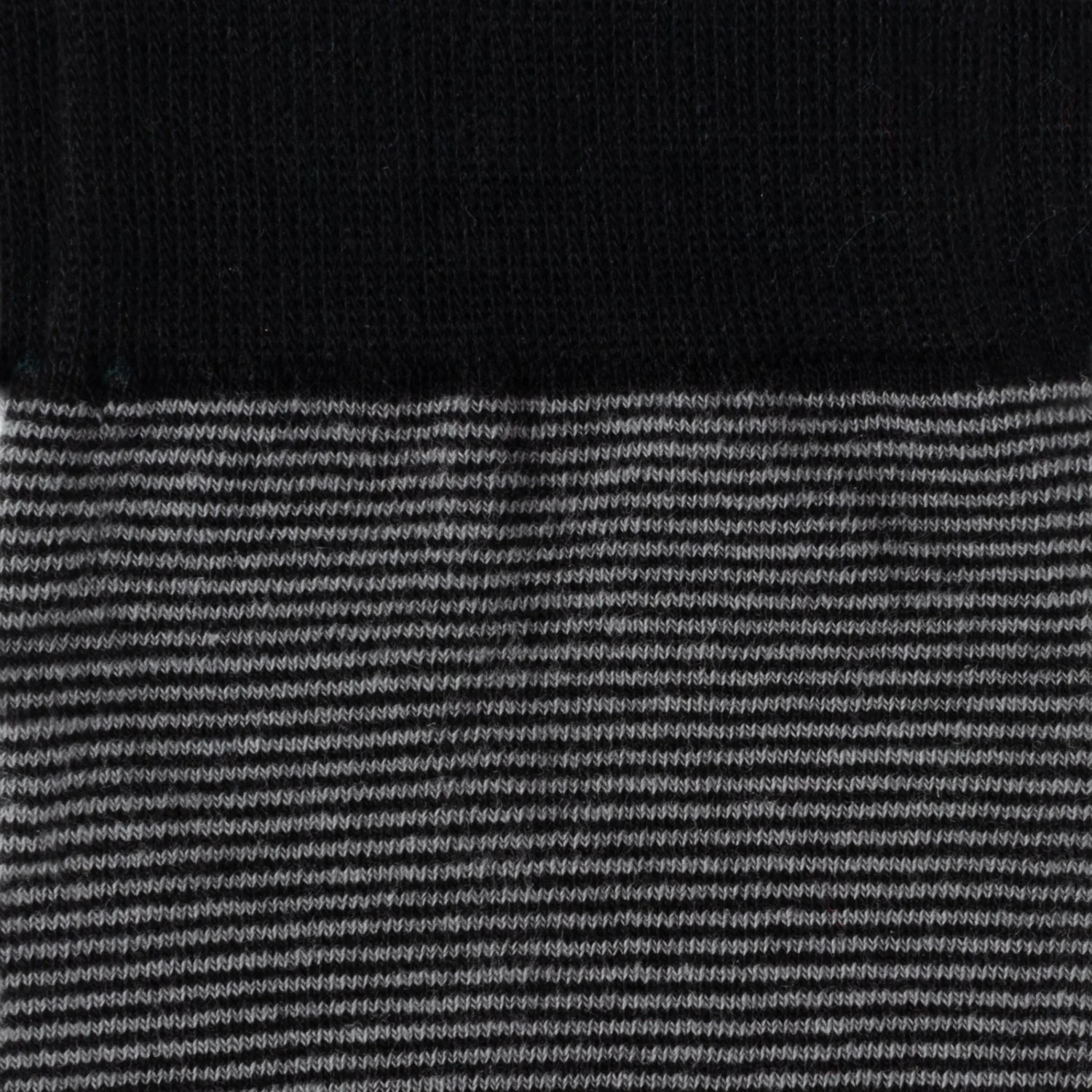 Striped Gray Black Men's Socks - Image 3