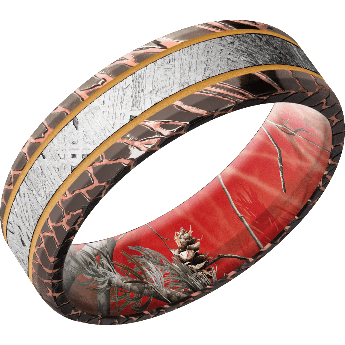 Superconductor Noir + Polishetched , Polishetched Finish + RealTree APC Red - Image 2
