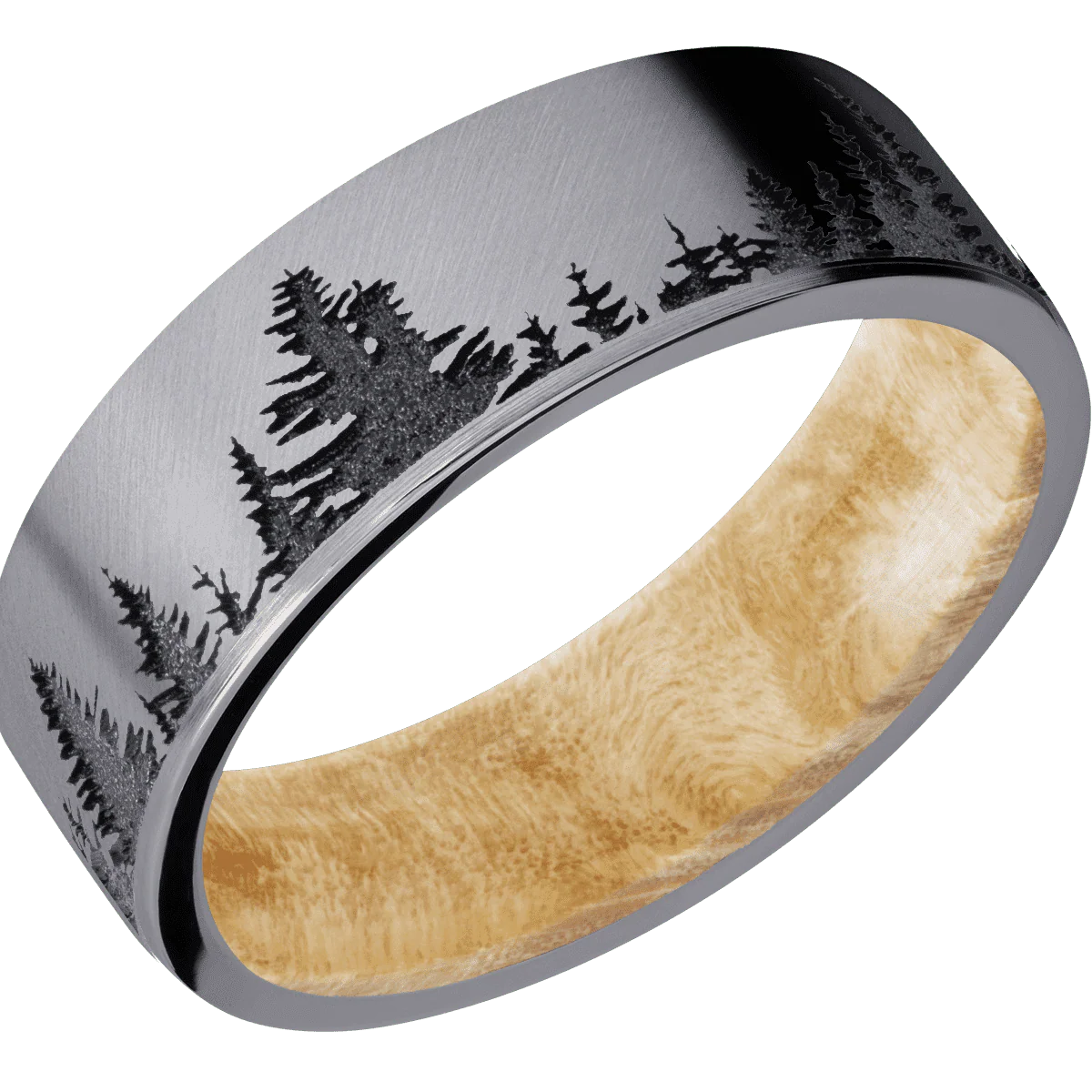 Tantalum + Anglesatin Finish + Boxelder Burl - Image 2