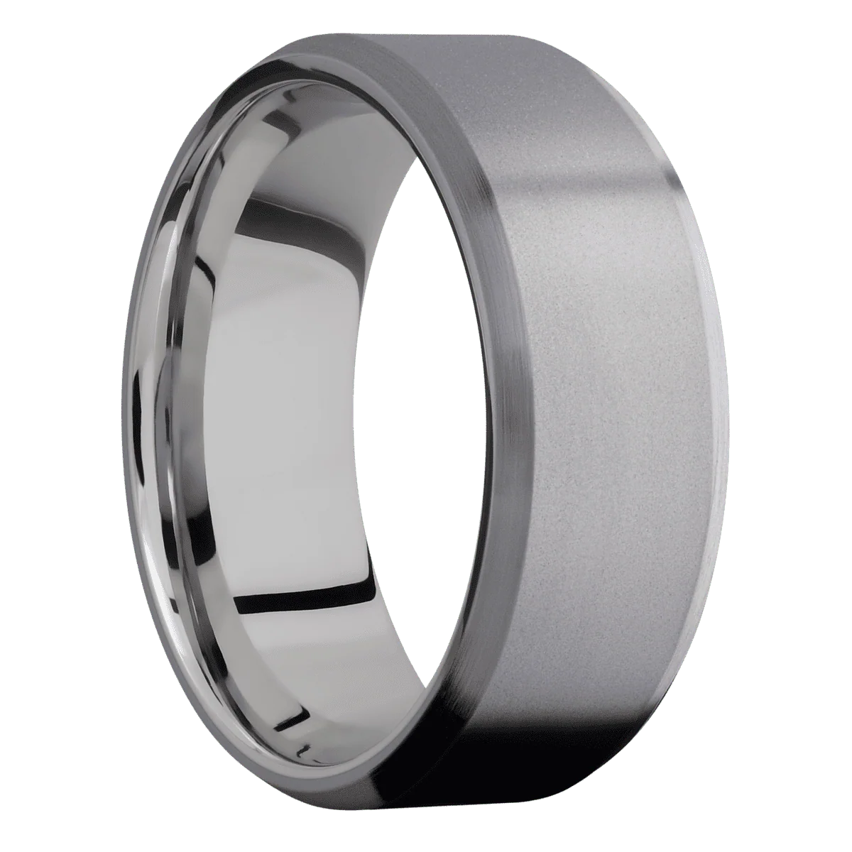Tantalum + Bead , Satin Finish + Palladium Silver