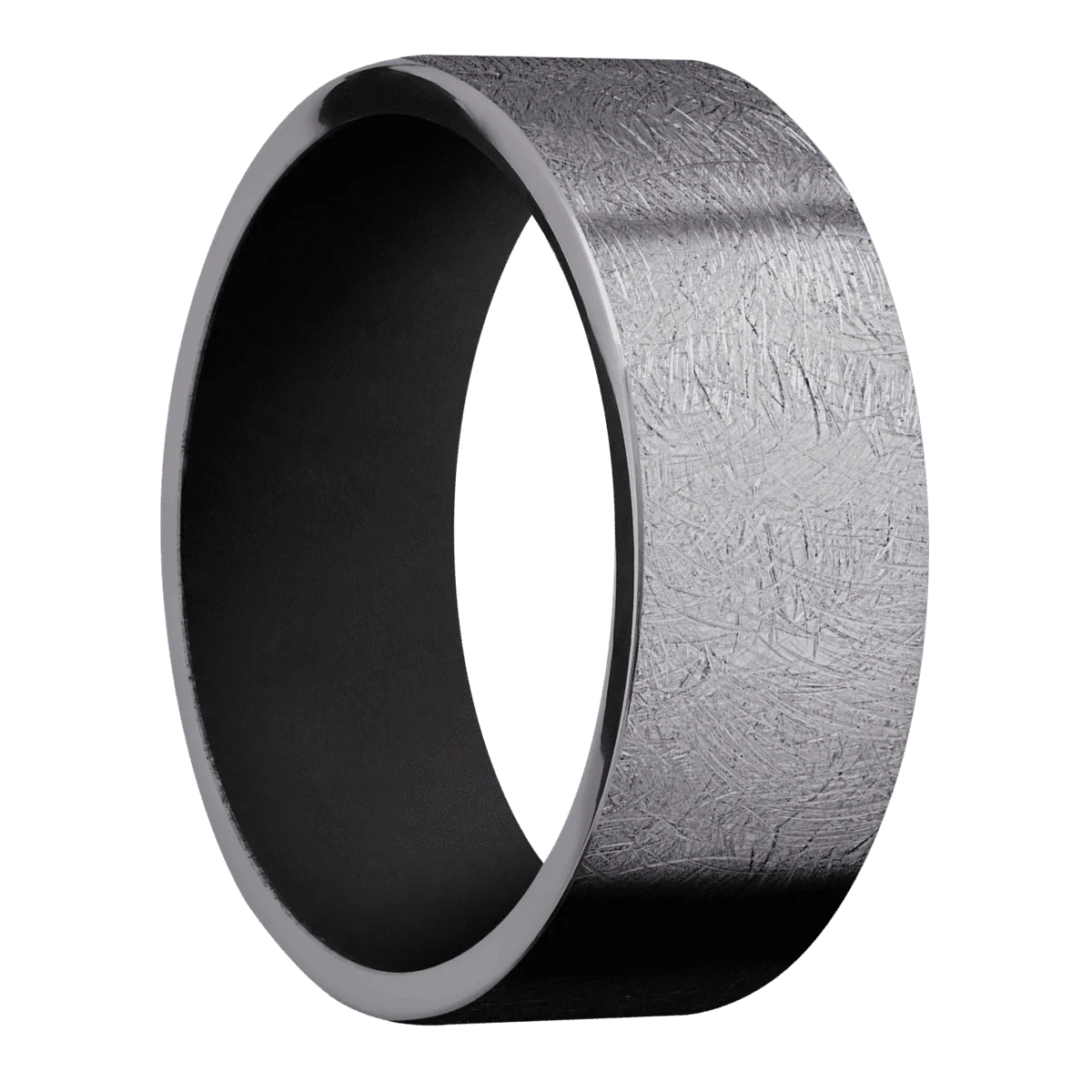 Tantalum + Distressed Finish + Black