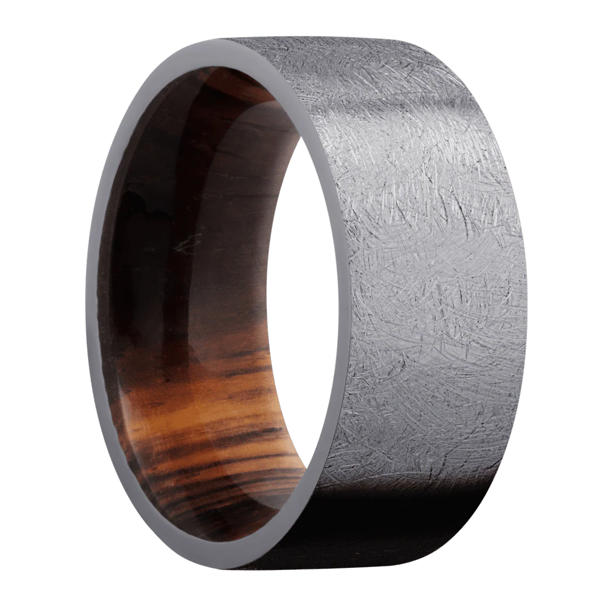 Tantalum + Distressed Finish + Cocobolo