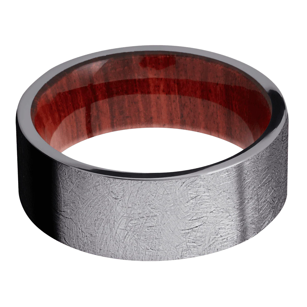 Tantalum + Distressed Finish + Red Heart - Image 3
