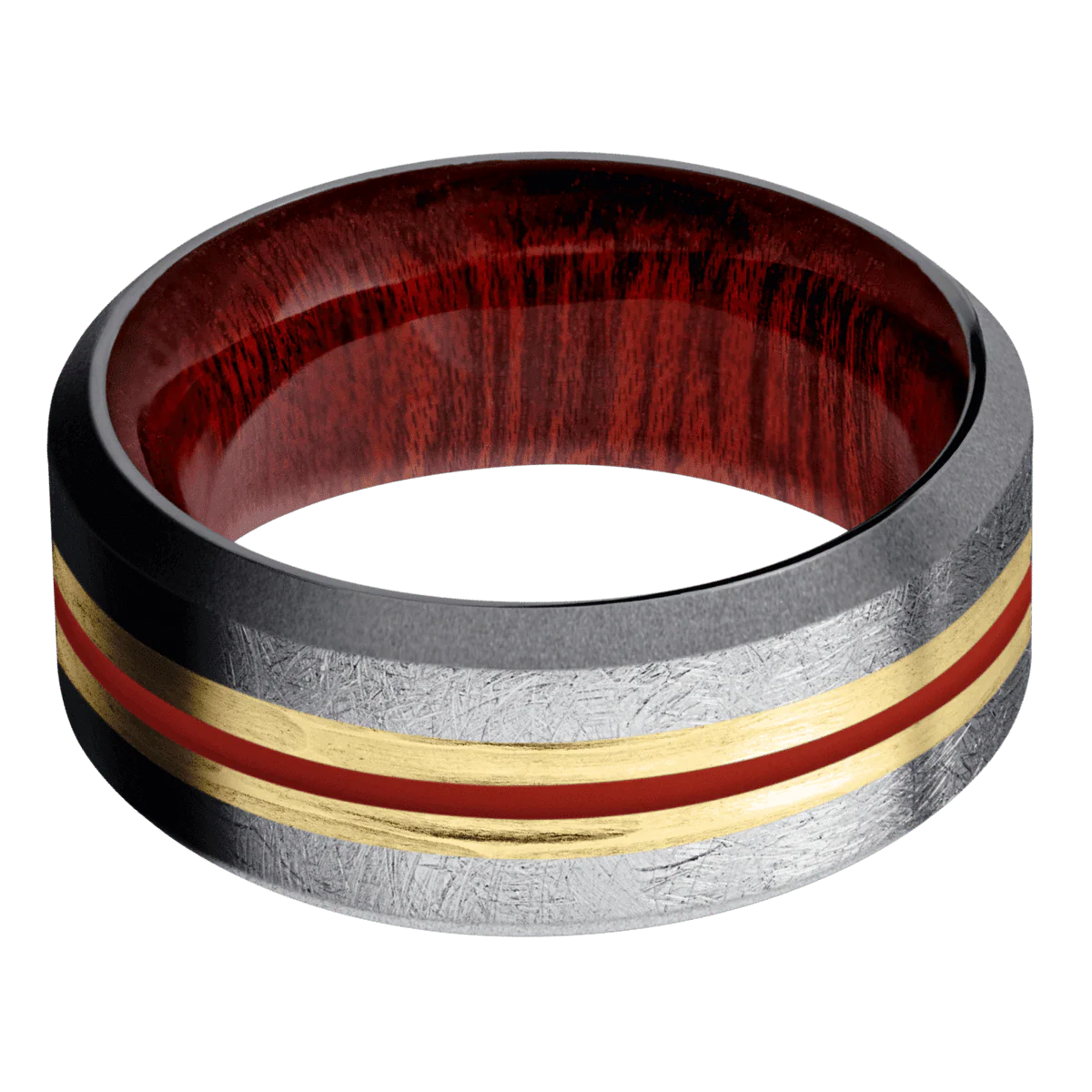 Tantalum + Distressed , Sand Finish + Blood Wood - Image 3