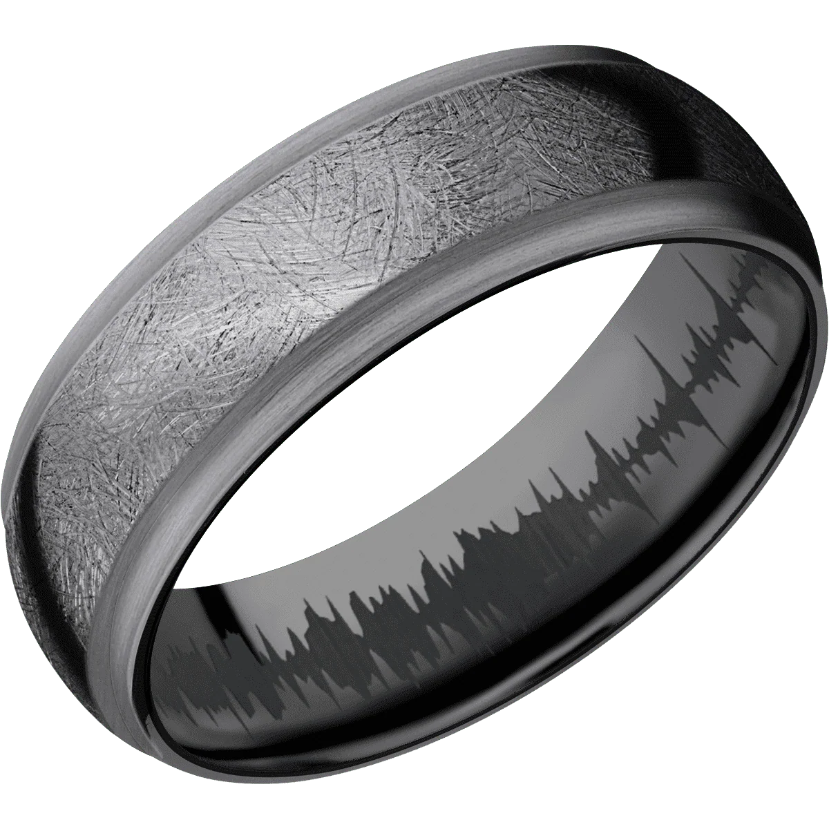 Tantalum + Distressed , Satin Finish + Zirconium - Image 2