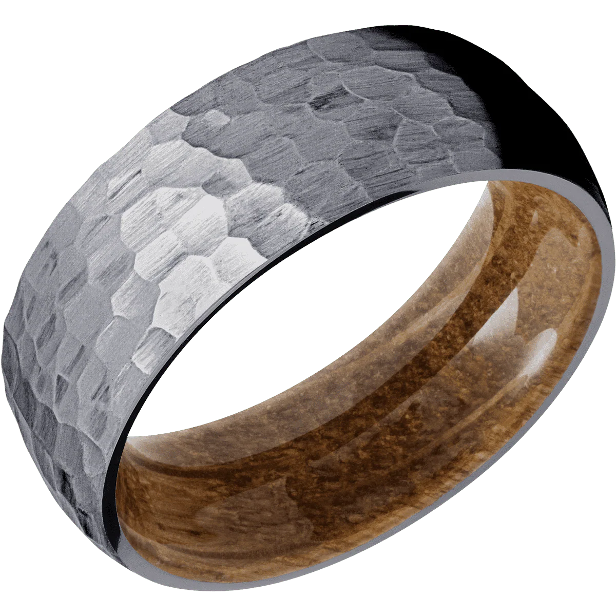 Tantalum + Hammer Finish + Whiskey Barrel - Image 2