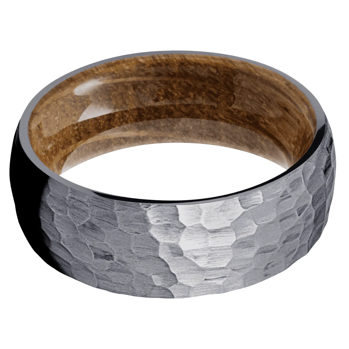 Tantalum + Hammer Finish + Whiskey Barrel - Image 3