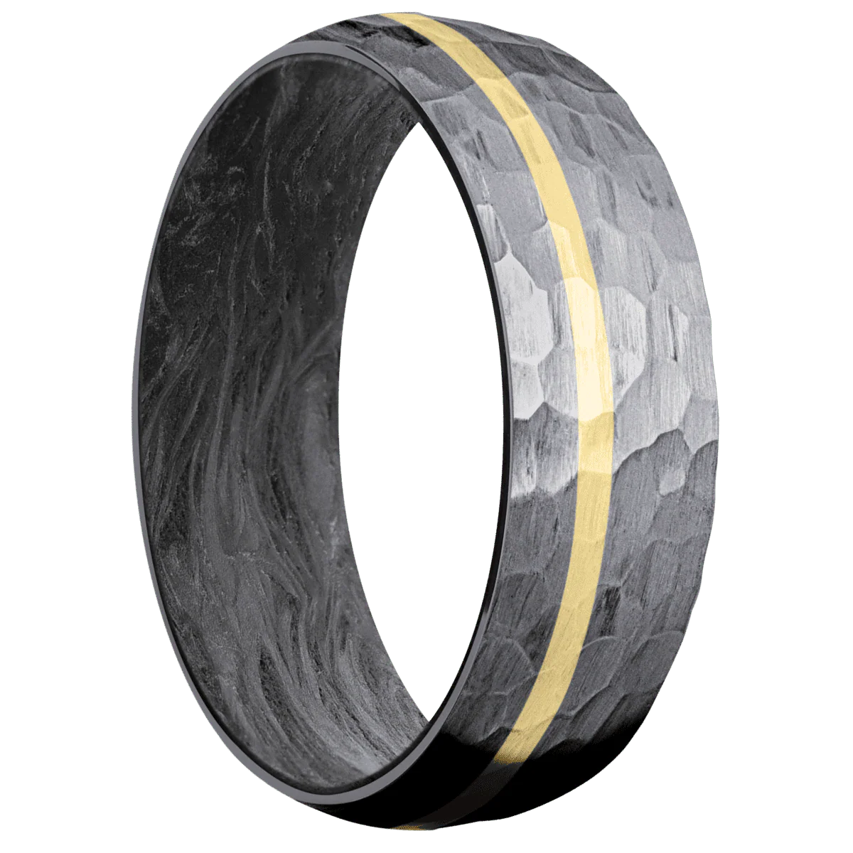 Tantalum + Hammer , Hammer Finish + Forged Carbon Fiber