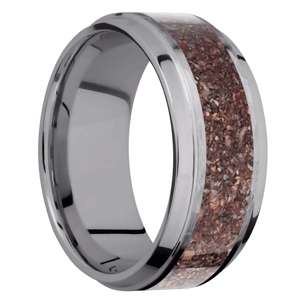 Tantalum + Hammer , Polish Finish