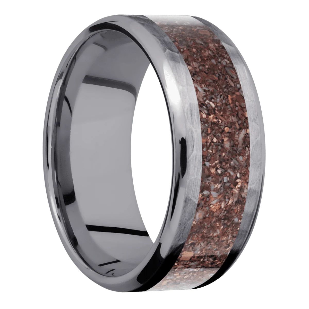 Tantalum + Hammer , Polish Finish