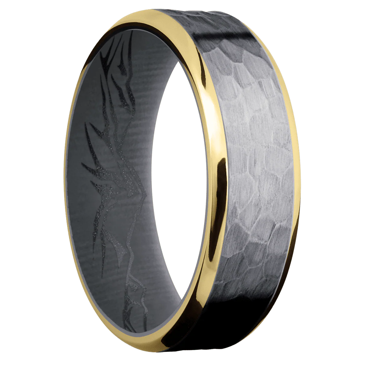 Tantalum + Hammer , Satin Finish + Dark Grey