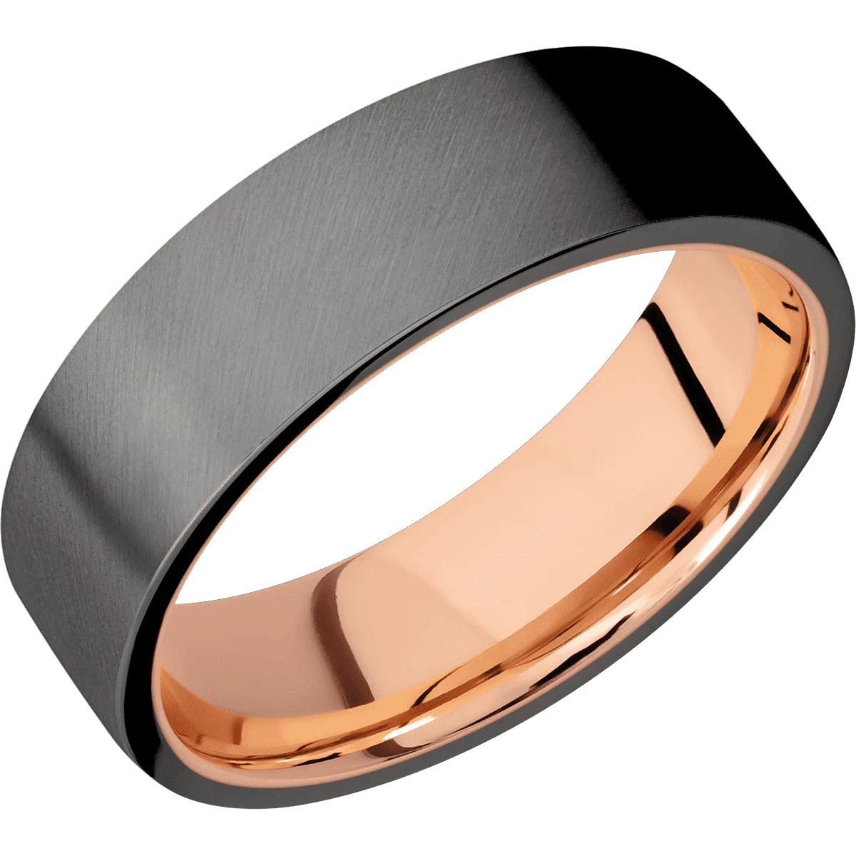 Tantalum Noir + Anglesatin Finish + 14K Rose Gold - Image 2