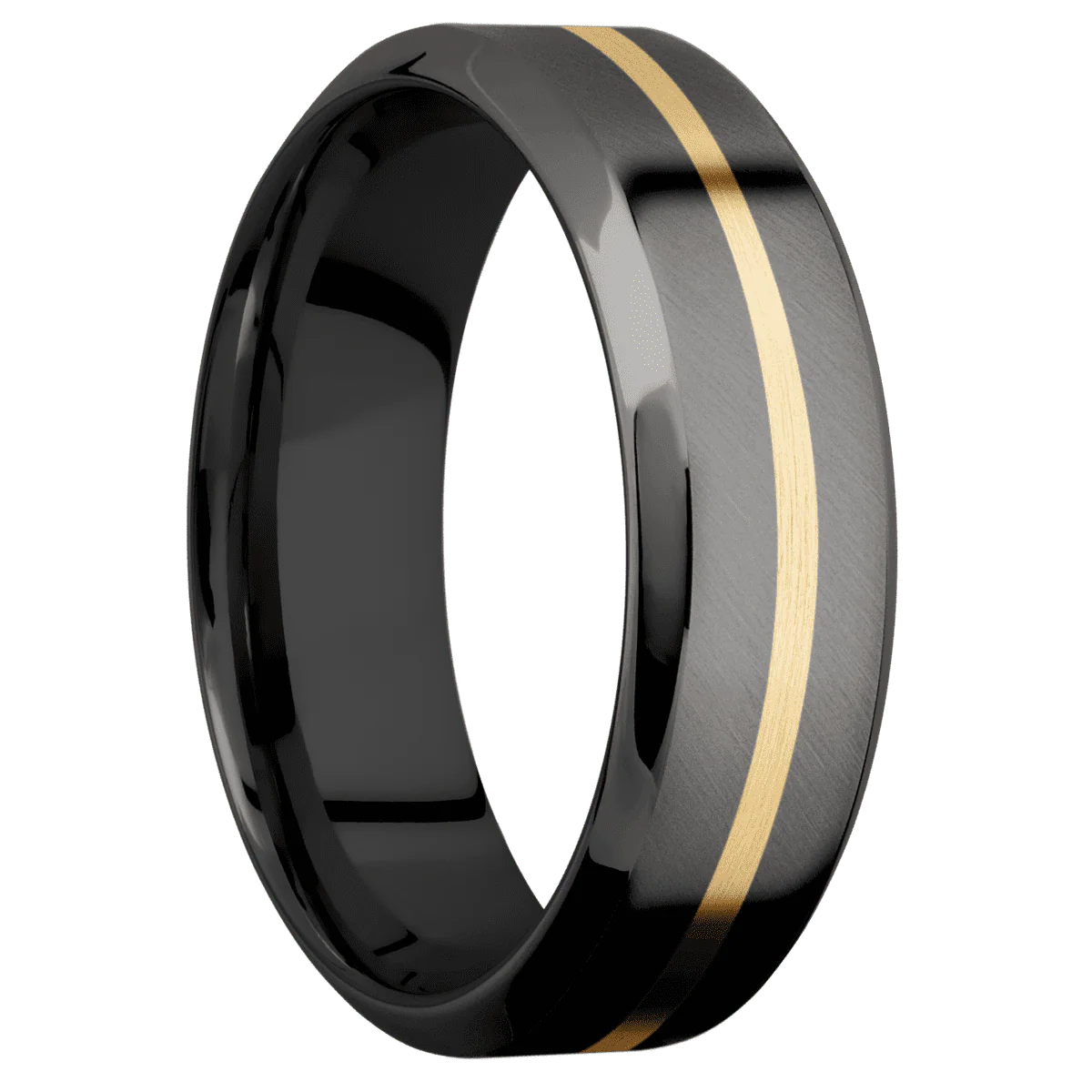 Tantalum Noir + Anglesatin , Polish Finish + Zirconium